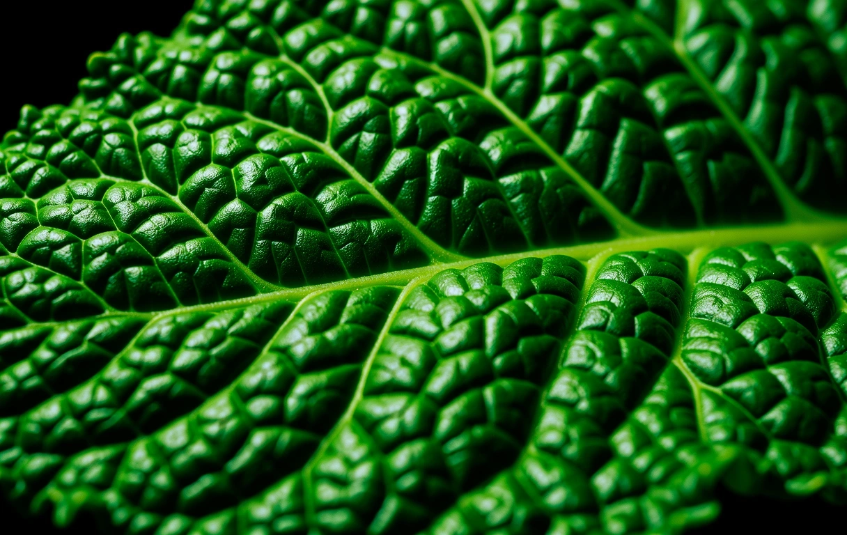 Abstract vegetable texture